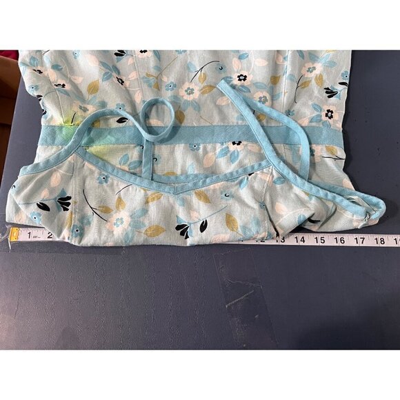 Ann Taylor LOFT Petites Floral Linen-Blend Dress Sleeveless Size 12P summer - Picture 6 of 8